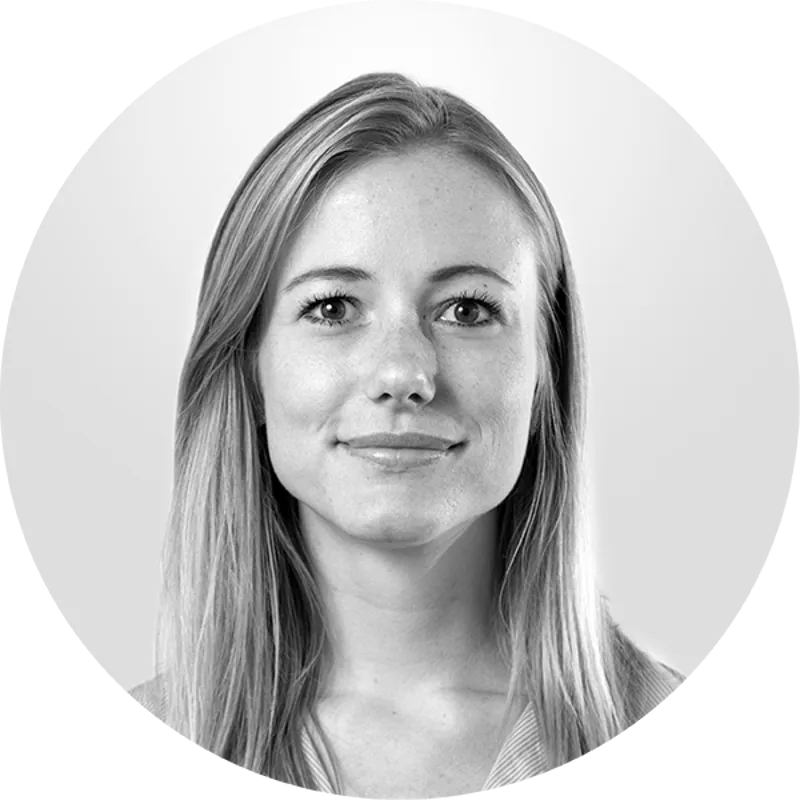Portræt af Signe Poulsen, PR- og kommunikationsansvarlig